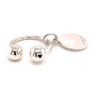 Tiffany & Co Estate Sterling Silver Keychain 9.2 Grams TIF147